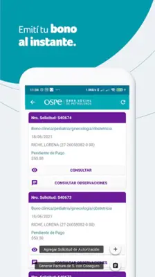 OSPe Mobile android App screenshot 2